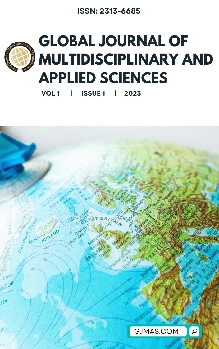                         View Vol. 1 No. 1 (2023): Global Journal of Multidisciplinary and Applied Sciences
                    